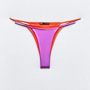NWT ZARA double Bikini Bottom